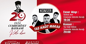 Kartepe’de Cumhuriyet Bayramı Coşkusu