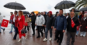 Körfez’de Cumhuriyet Coşkusu Yağmura Rağmen Sönmedi