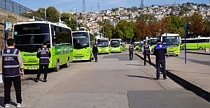 TOPLU TAŞIMADA 120 ARACA SIKI DENETİM