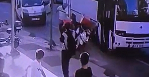 TRAFİK MAGANDASI KURYEYE DEHŞETİ...