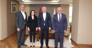 Türkgün Heyetinden  Başkan Büyükakın’a ziyaret