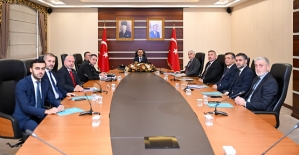 Türkiye - Gürcistan A Milli Takım Karşılaşması Emniyet Tedbirleri Toplantısı Yapıldı