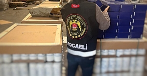 15 MİLYON LİRALIK SAHTE YEDEK PARÇA ELE GEÇİRİLDİ