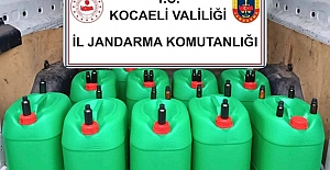 400 LİTRE SAHTE ALKOL ELE GEÇİRİLDİ