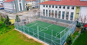 BÜYÜKŞEHİRDEN KIRSALA 12 FUTBOL...