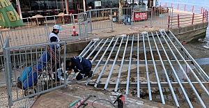 Değirmendere Sahiline Yeni Yaya Geçiş Köprüsü