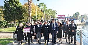 Körfez, ‘Kadına Şiddete Dur’ Dedi