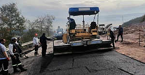 Körfez’de Yol İyileştirme Çalışmaları Devam Ediyor