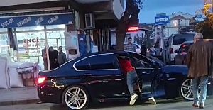 LÜKS OTOMOBİLİN İÇİNDE DEHŞETİ...