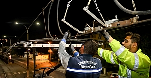 Tramvayda 7/24 Durmaksızın Hizmet