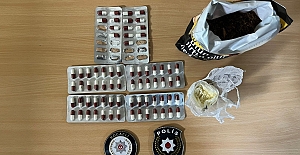 3 Kişinin Üstünde 71 Sentetik Ecza Hap Ele Geçirildi
