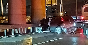 Bariyerlere Çarparak Durabildi.