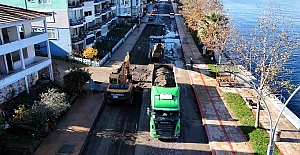 Gölcük Halıdere Sahil Caddesi’ne Kapsamlı Yenileme