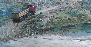 ÇEVREYE HAFRİYAT DÖKEN FİRMAYA...