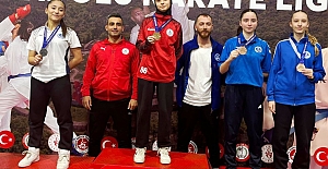 KÖRFEZLİ KARATECİLER ANADOLU KARATE LİGİ FİNALLERİ'NDEN 14 MADALYAYLA DÖNDÜ