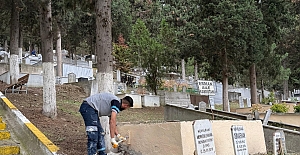 Mezarlıklarda Durmaksızın Çalışmaya Devam