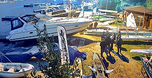 YELKEN KULÜBÜNE KAÇAK TEKNE OPERASYONU