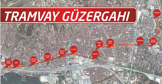 Tramvay Güzergâhı Noktalar belirleniyor