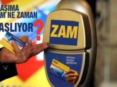 Ulaşım Zammı Başladı