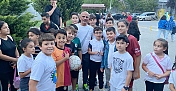 BAŞKAN SÖĞÜT SÖZÜNÜ TUTTU, ÇOCUKLARLA BULUŞTU