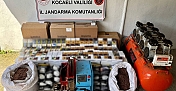 PİYASA DEĞERİ YAKLAŞIK 800 BİN TL OLAN MAKARON VE ELEKTRONİK SİGARA ELE GEÇİRİLDİ
