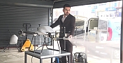 MÜHENDİS ÇİFTTEN ÇOK AMAÇLI DRON: AYDINLATIYOR, YIKIYOR, YANGIN SÖNDÜRÜYOR