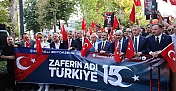 KOCAELİ TEK YÜREK OLDU: MEYDAN DOLUP TAŞTI