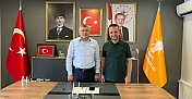 AK PARTİLİ OKUDAN’DAN  OF İLÇE TEŞKİLATINA ZİYARET