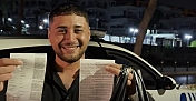 POLİSTEN KAÇAN ALKOLLÜ SÜRÜCÜ YAKALANINCA SEVGİLİSİNE BEDDUA ETTİ