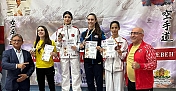 KÖRFEZLİ KARATECİLER BULGARİSTAN’DA ALTIN VE BRONZ MADALYA ALDILAR