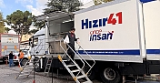 HAREKET HALİNDE ÜRETİM YAPAN TIR, BALIKESİR'E ULAŞTI: GÜNDE 30 BİN ÇORBA