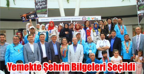 Yemekte Şehrin Bilgeleri seçildi