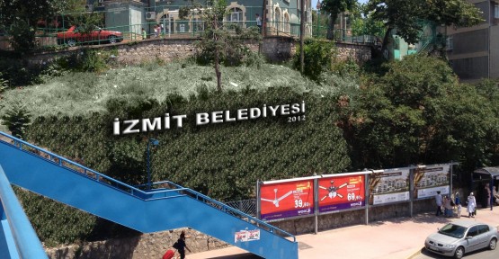 Yenidoğan'daki dik yamaca makyaj