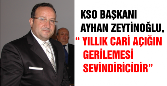 Yıllık Cari Açığın Gerilemesi sevindiricidir