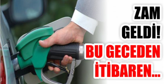 ZAM GELDİ! BU GECEDEN İTİBAREN...