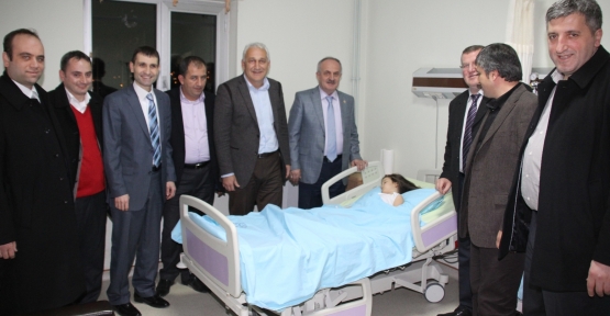 Zeki Aygün'den minik Elsem'e ziyaret